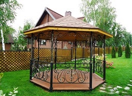 Кованые беседки